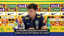 Brésil - Diniz : “Pourquoi Neymar et Vinicius Jr ne pourraient pas jouer ensemble ?”