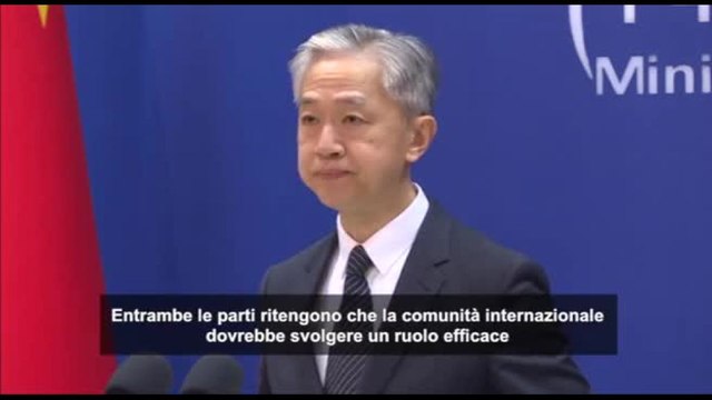 La Cina chiede a Israele e Hamas cessate il fuoco e ripresa dei colloqui