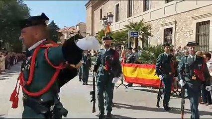 Acto de la Guardia Civil con motivo de su patrona, la Virgen del Pilar