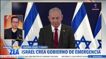 Benjamín Netanyahu y Benny Gantz forman un 