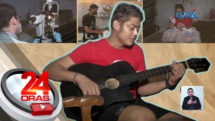 Lalaking humingi ng tulong para mapa-gamot ang kaniyang mata, tinugunan ng GMA Kapuso Foundation | 24 Oras