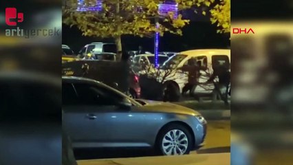 Aracıyla çarptı, gasp edip kaçtı