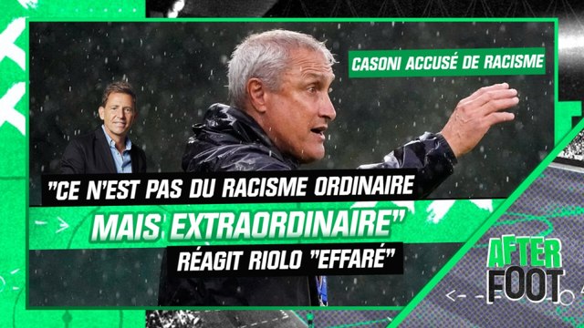Casoni accusé de racisme : Ce n'est pas du racisme ordinaire, mais extraordinaire , réagit Riolo