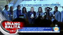 Rotary Int'l Pres.-Elect Stephanie Urchick, bibisita sa iba't ibang rotary clubs sa Pilipinas | UB