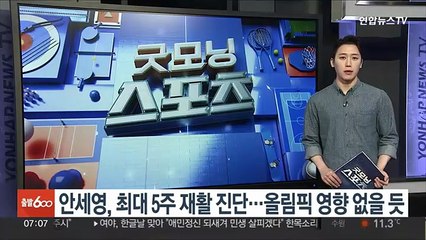안세영, 최대 5주 재활 진단…올림픽 영향 없을듯