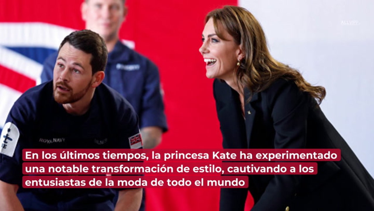 La atrevida transición de la princesa Kate nos recuerda a la princesa Diana