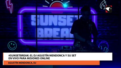 El DJ Agustín Mendonca brindó un set en exclusiva para Misiones Online Televisión