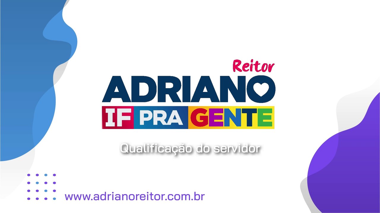 Adriano - Qualificação do servidor