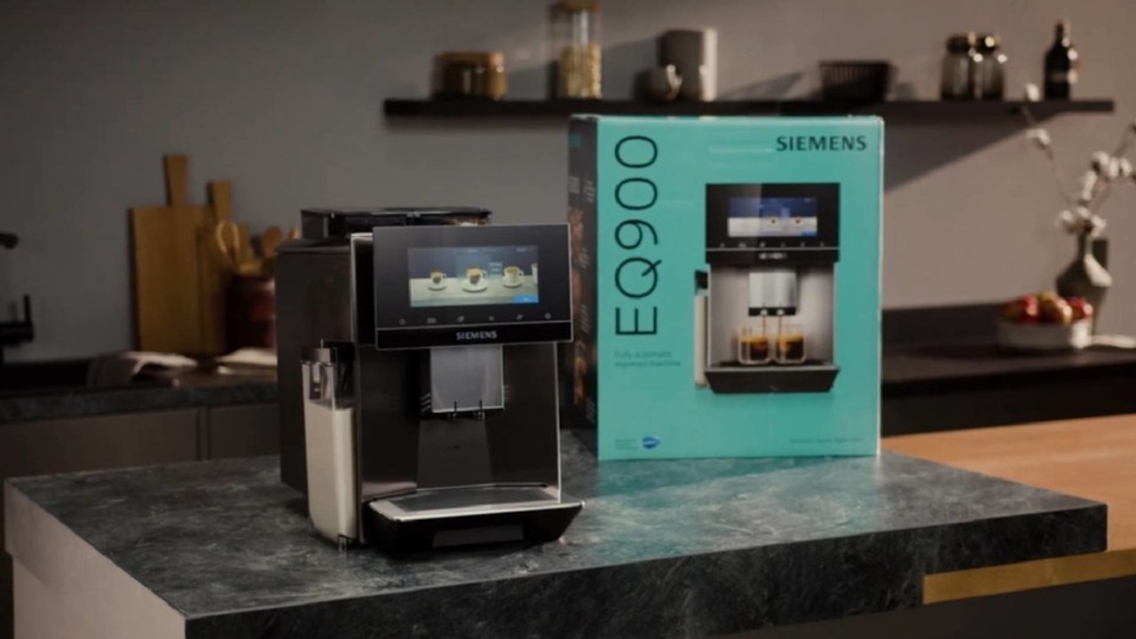 Siemens EQ900 - Der luxuriöse Kaffeevollautomat im Video