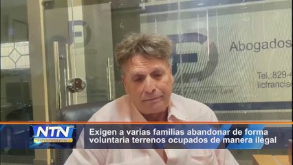 Exigen a varias familias abandonar terrenos ocupados de manera ilegal en SFM