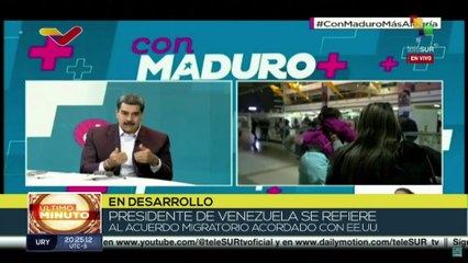"La causa de esa migración ha sido la guerra económica brutal, las sanciones criminales"