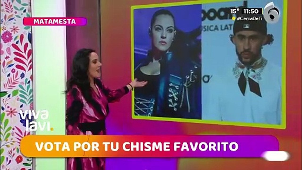 Bad Bunny le hace desplante a Maite Perroni en entrega de premios