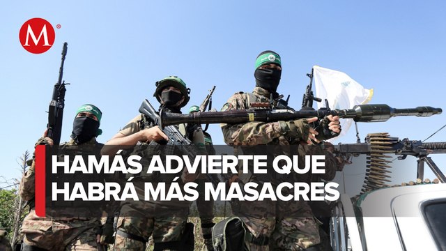 Hamás amenaza a Israel con ejecutar públicamente a rehenes civiles por bombardeos a Gaza