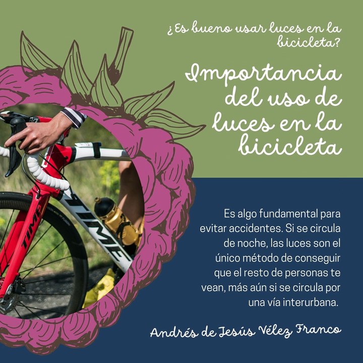 -ANDRÉS DE JESÚS VÉLEZ FRANCO- ¿ES BUENO USAR LUCES EN LA BICICLETA? (PARTE 1) (@AndresdeJesus90)