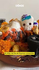 Prueba este Pan Francés de Día de Muertos ¡Tiene helado de pan de muerto!