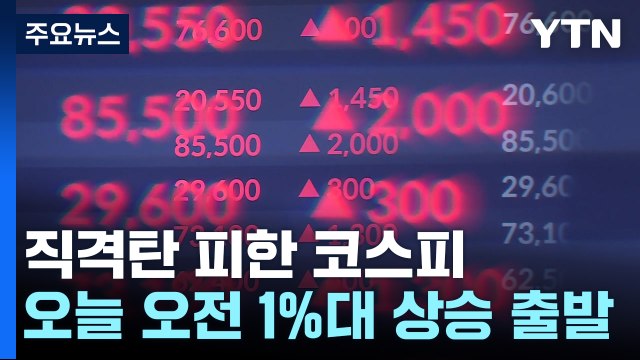 중동 위기에도 코스피 1%대 상승 출발... 글로벌 변동성 확대 / YTN
