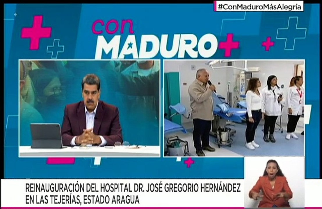 Aragua | Gobierno Bolivariano reinaugura el Hospital José Gregorio Hernández en Las Tejerías