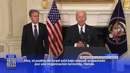 Estados Unidos apoya a Israel ante los ataques provocados por Hamás