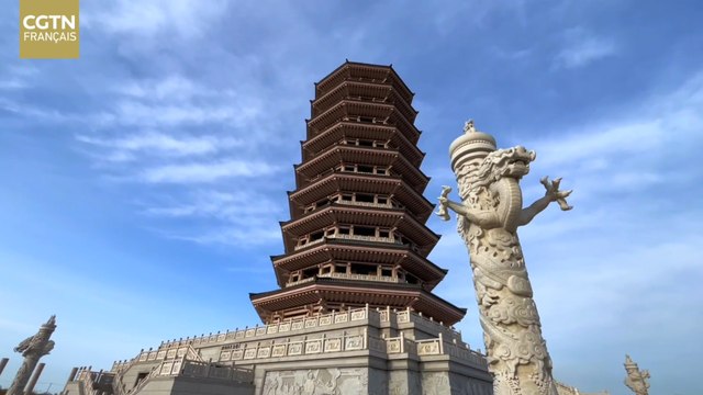 Bâtiments emblématiques de la province du Heilongjiang : Pagode Dongji