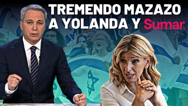 Vicente Vallés deja que Yolanda Díaz se cueza en su propia bilis para demostrar que Sumar es pura bazofia
