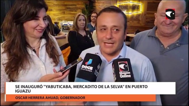 Se inauguró Yabuticaba, Mercadito de la Selva en Puerto Iguazu