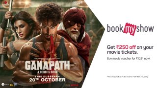 GANAPATH Official Hindi Trailer _ Amitabh B_ Tiger S_ Kriti S _ Vikas B_ Jackky B  _ 20th Oct_ 23