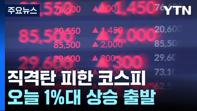 중동 위기에도 코스피 1%대 상승 출발... 글로벌 변동성 확대 / YTN