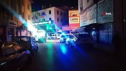 Çorum'da polis ekiplerine motosikletli şahısların saldırısı