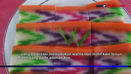 Mengenal Motif Kain Tenun Palembang yang Terlukis Di Kue Lapis