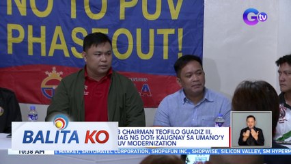 Suspended LTFRB Chairman Teofilo Guadiz III, pinagpapaliwanag ng DOTr kaugnay sa umano'y katiwalian sa PUV modernization | BK