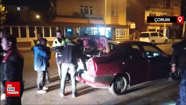 Çorum’da huzur ve asayiş uygulamaları devam ediyor