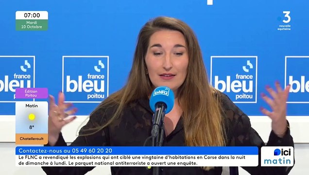 lancement de la matinale filmée de France Bleu Poitou sur France 3