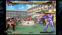 (PC) KOF 2002 Unlimited Match - 27 - Orochi Iori (mod) - Single Play - Lv 4