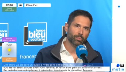 L'ECO D'ICI - A Blagnac, des capsules d'hydrogène pour remplacer le kérosène dans les avions