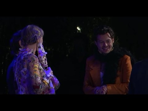 Taylor Swift et Harry Styles : les ex se retrouvent aux Grammys pendant une coupure pub