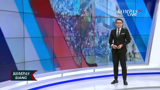Pantauan Udara Aksi Demo Warga AS Pro Palestina di Depan Gedung Konsulat Israel di New York
