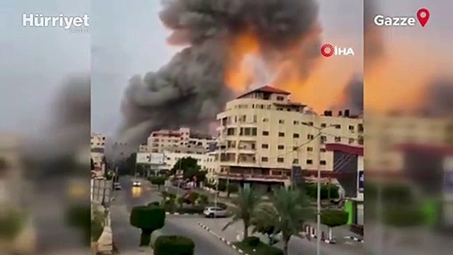 İsrail-Hamas savaşında can kaybı artıyor... İsrail bombardımanı gece boyunca sürdü