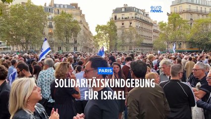 Blau-weißer Eiffelturm und Davidstern: Paris zeigt Solidarität mit Israel