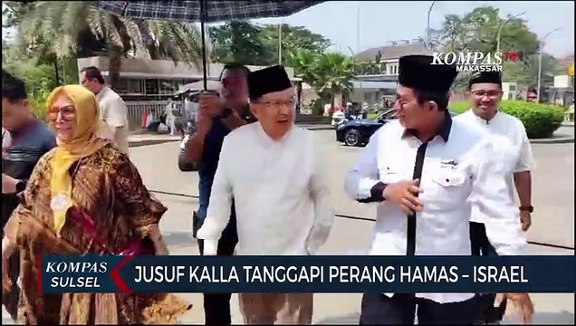 Jusuf Kalla Tanggapi Perang Hamas Israel