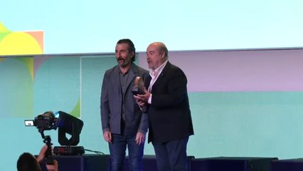 El actor Luis Zahera recibe el premio South Series de Cádiz