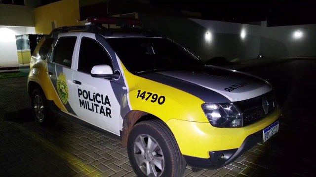 Homem é preso ao agredir a companheira com pedrada na cabeça em Santa Tereza do Oeste