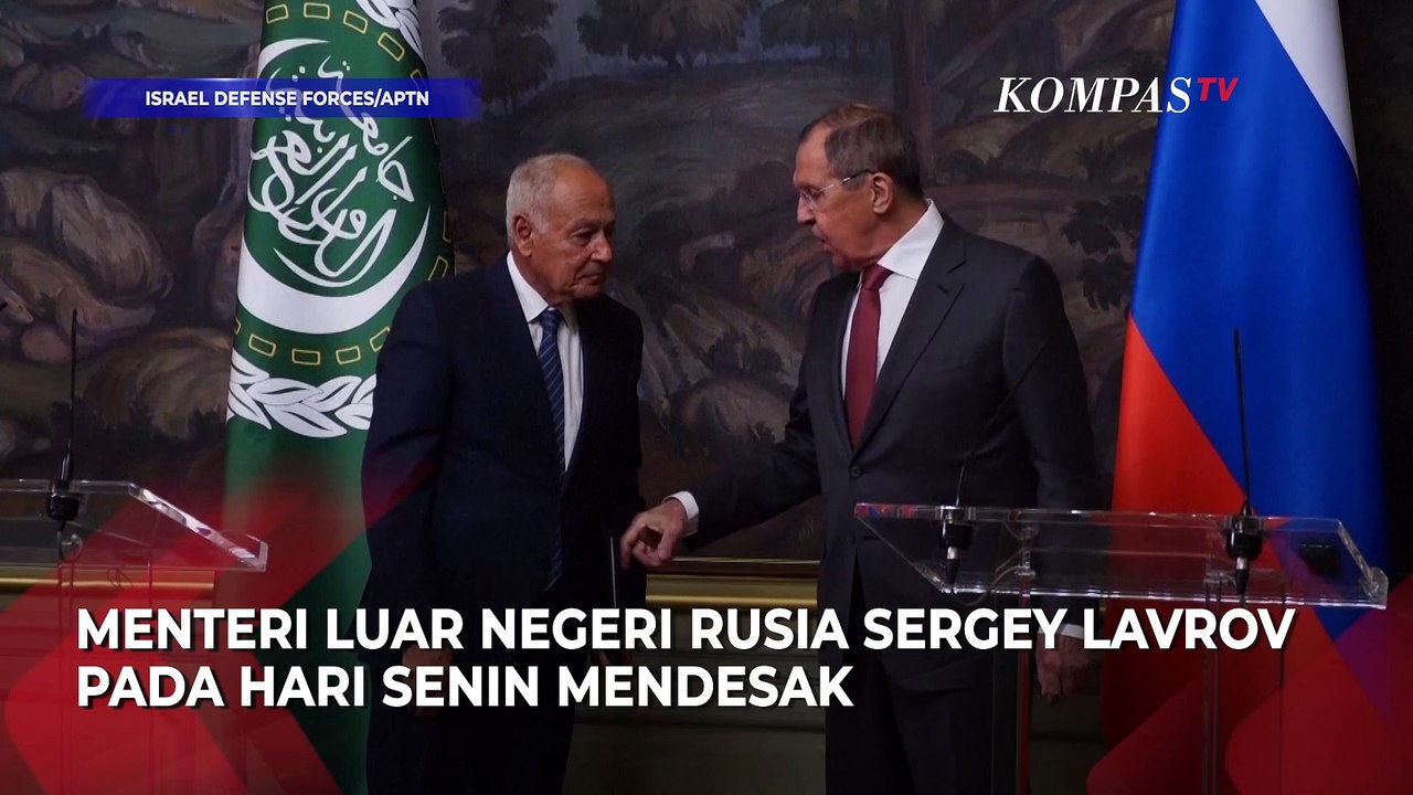 Menlu Rusia Desak Israel dan Palestina untuk Mengakhiri Permusuhan dan Kekerasan