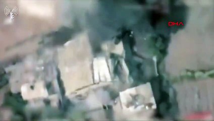 İsrail Gazze'yi vurduğu anlara ait görüntüler ortaya çıktı