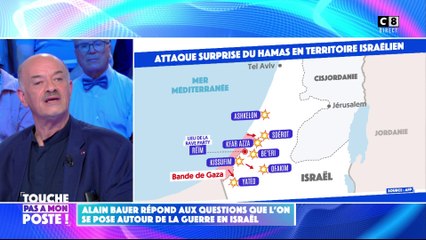 Guerre en Israël : Alain Bauer, criminologue, fait le point dans TPMP