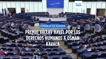 El Consejo de Europa entrega el premio Václav Havel al filántropo turco Osman Kavala