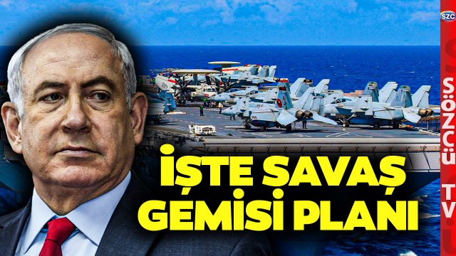 İsrail'in Kara Harekatında ABD Savaş Gemisi Planı! USS Gerald R. Ford Harekete Geçti