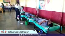 Mega Blood Donation Camp 2023 by Aniruddha's ADM & allied organisations at Dalavewadi - Kolhapur