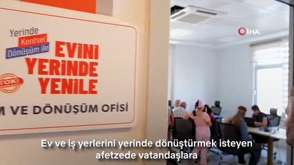 Depremzedeler Yerinde Dönüşüm Projesi'nden Memnun