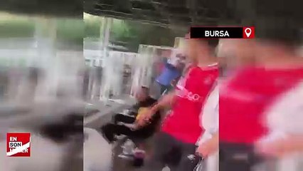 Bursa'da amatör lig maçında başlayan kavga tribünlere de sıçradı