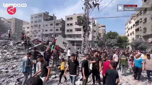 Update Korban Tewas Perang Israel-Palestina, Sudah Mencapai 1.600 Jiwa